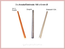 Stift Galvanik -3x Anode