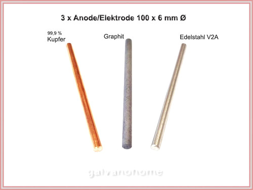 Stift galvanik anode - galvanik,