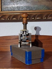 Schöner alter PAGINIERSTEMPEL