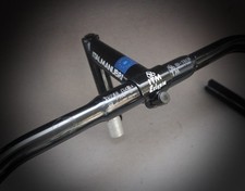 ITM Eclypse 110 mm Stem / Black ITM Super Italia Pro 2 Ergal Bar 43 cm Anatomica