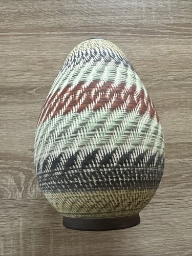 Vintage keramik vase braun mit - vintage,