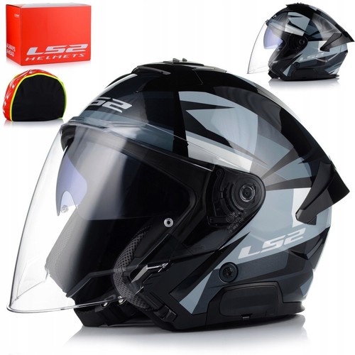 Motorradhelm jethelm ls2 - motorradhelm,