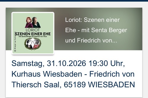 Ticket für loriot - 1,