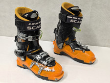 SCARPA Maestrale Skitourenschuhe Mondo 26,0 UK 7 schwarz orange Snowboarden