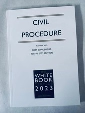 Civil Procedure 1st Supplement