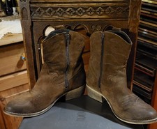 Oxmox Leder Stiefeletten Biker