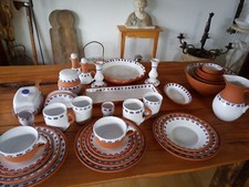 Geschirr, mediterran,  portugiesisch