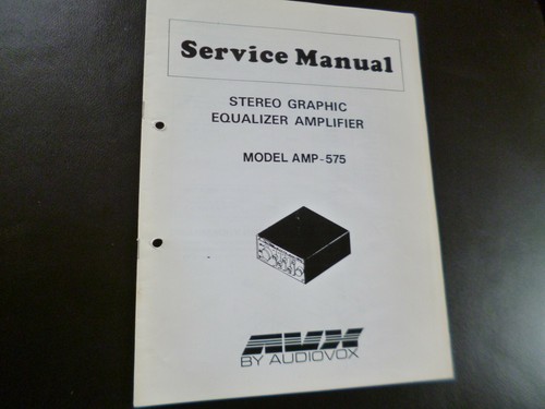 Original service manual - original,