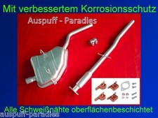 Auspuffanlage Auspuff Endtopf