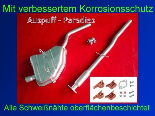 Auspuffanlage auspuff endtopf - auspuffanlage,
