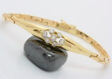 ♦♦ 18 kt 750 er Brillant Brillanten Gold Armband Brillantarmband Diamant Armreif