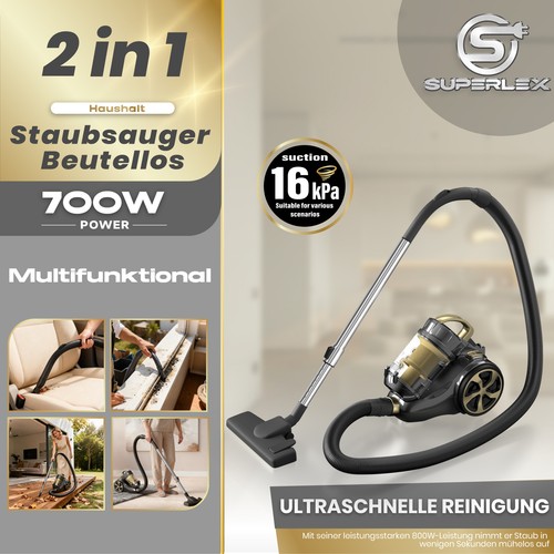 Superlex zyklonsauger - superlex, 2l
