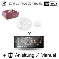 Tacho Zahnräder für AUDI 90 20V 2.3E Coupe Tacho Kombiinstrument E20 + 17-M SET