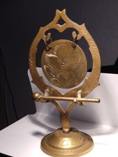 Tischgong aus Messing, 15cm