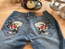 Ed Hardy Jeans Original Vintage und Einzelstück!!! Tolle Tattoos - 38/34