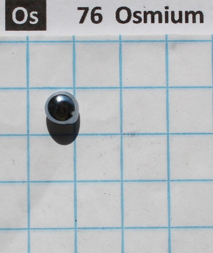 Lichtbogengeschmolzene osmium - lichtbogengeschmolzene,