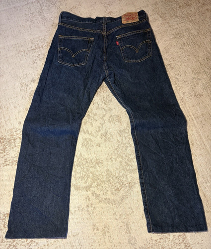 Levi 501 herren jeans blau - 501,