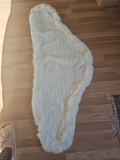 Edler Pelzimitatumhang|Stola Bolero Brautumhang Weiß