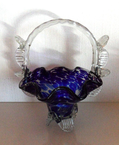Murano glas schale korb - murano,