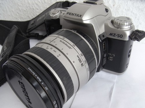 Analog foto kamera - kamera, pentax