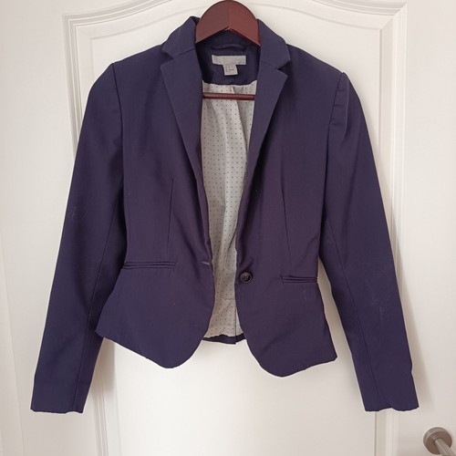 Dunkelblauer damen blazer m - dunkelblauer,
