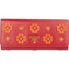 Prada Saffiano Leather Floral