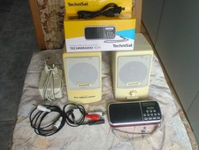 Quadral Aktivboxen SAM35A+P mit DAB+ Radio Technisat und allen Kabeln !