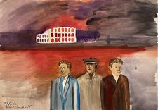 Naiver expressionist figuren - naiver,