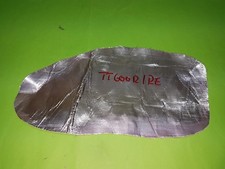 @ Yamaha TT600R TT600RE TT Seitendeckel Seiten Deckel Hitzeschutz Matte Folie