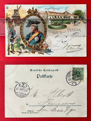 Potsdam 1899 schloss - potsdam,