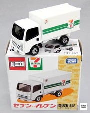 Isuzu Elf White x Green Tomica