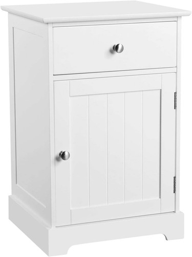 Nachtschrank mit schublade und - mit,