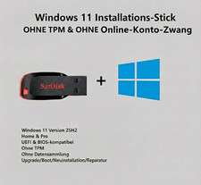 Windows 11 25H2 Boot-Stick - OHNE TPM & OHNE Online-Zwang - SanDisk USB Stick