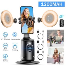 Handheld Gimbal Stabilisator 2 Selfie Licht Handyhalterung Smart Tracking Stativ