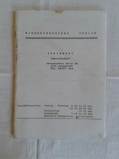 Striewski Imkereibedarf, Wiederverkäufer-Preise, Preisliste