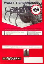 240985) Wolff Tiefenmeissel Prospekt 198?