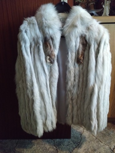 Felljacke polarfuchs - felljacke,