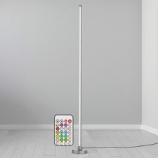 LED Stehlampe Ecklampe mit Fernbedienung Soundsensor digitale RGBs warmweiß