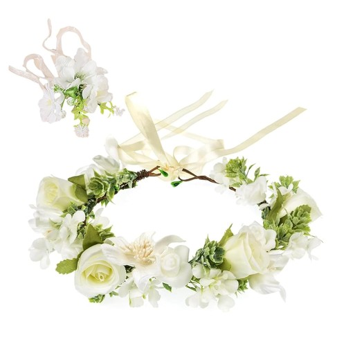 Blumenkranz kunststoff 20cm - blumenkranz,