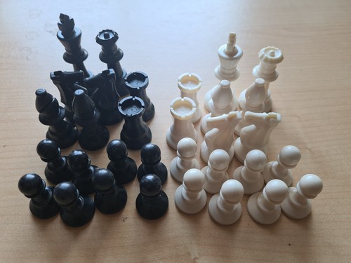 Kleines schachfiguren set - schachfiguren,