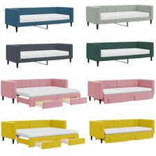 Ausziehbar Tagesbett Samt