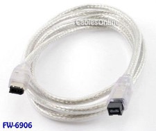 6 ft. IEEE 1394a 6 Pin to 9