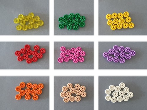 Lego rosen blüten - 12,