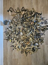 15 kg Messinghaken, Kleiderhaken, Schrankgriff, Scharniere konvolut