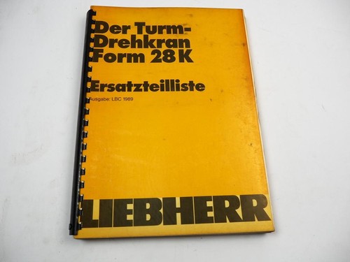 Liebherr 28k turmdrehkran - liebherr,