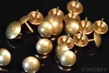 20 Ziernägel Schatulle Nägel Braun Antik Polsternägel Schmuckkästchen Knöpfe