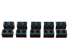 10 x LEGO Technic Stein 32000  Lochbalken  1x2  2 Löcher Schwarz