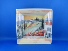 Porzellan Schale Kaiser Roter Mohn Franz Heigel - Sonne des Südens 16,5 x 16,5cm