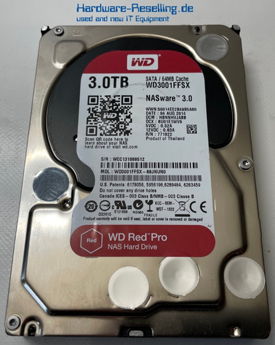 Red pro nasware 0 - red, 3tb