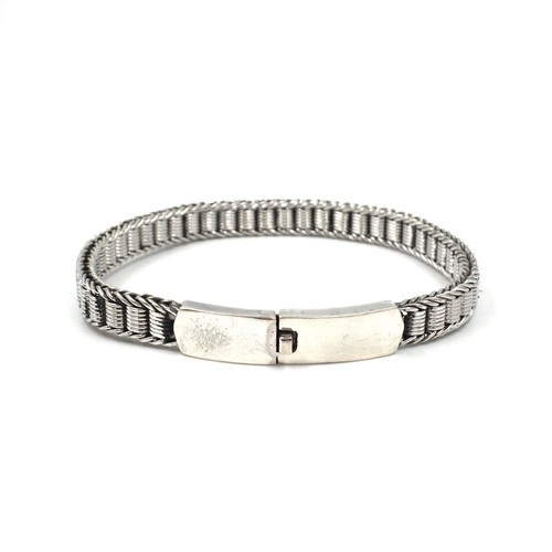 925 sterling silber armband - silber,